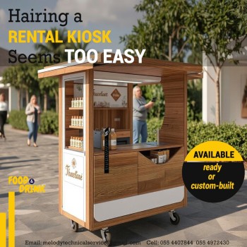 Rental Kiosks in Dubai – Ready or Custom-Built!
