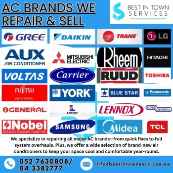 AC Repair & Sales Services in Dubai – All Major Brands