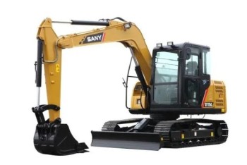 Shop Now Sany 2025 SY75C Small Excavator with Tier 4F & Stage V Engine