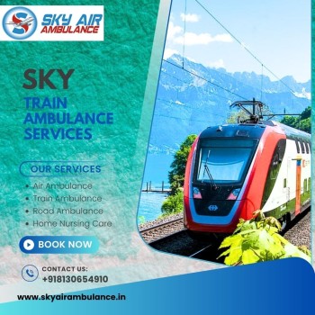 Sky confers medical immigration facilities in Ranchi with its Train Ambulance