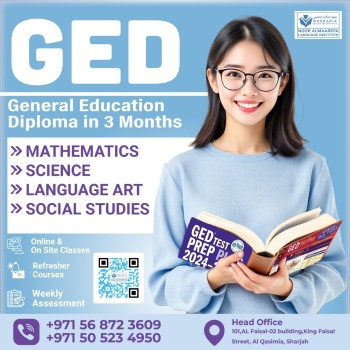 GED in Just 3 Months! Call +971 56 872 3609