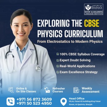 CBSE Physics Classes Near Me – Sharjah 0568723609