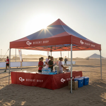 Affordable Custom Printed Outdoor Tents in Dubai & Abu Dhabi