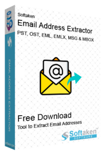 Softaken Email Address Extractor – Extract Emails from Any File Instantly
