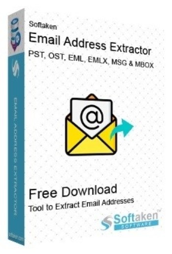 Softaken Email Address Extractor – Collect Email Address from PST, OST, EML, MBOX