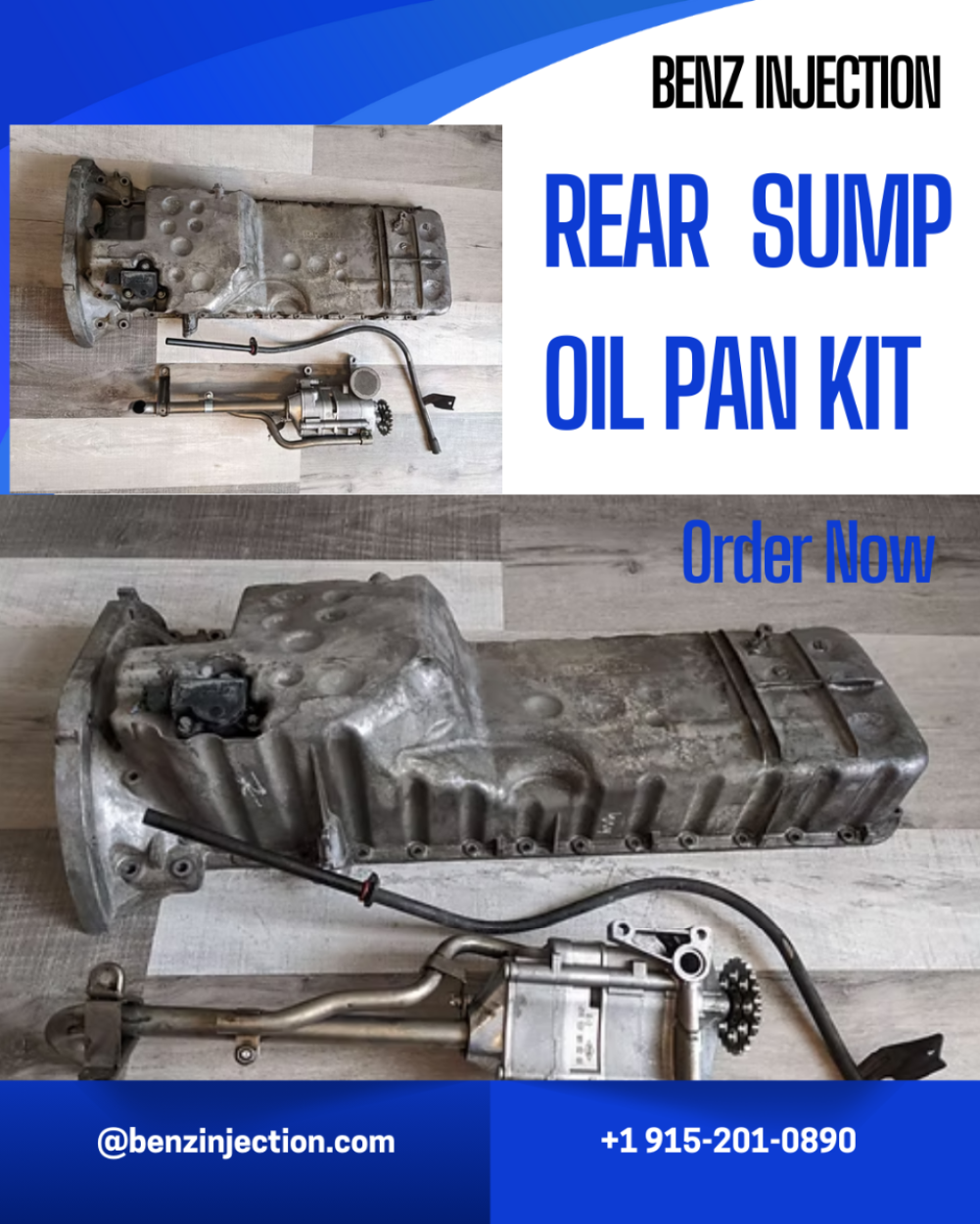 Rear Sump Oil Pan Kit by Benz Injection – Reliable Oil Control Solution