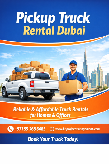 Pickup Rental Services Dubai – Affordable & Reliable Pickup Truck Rental