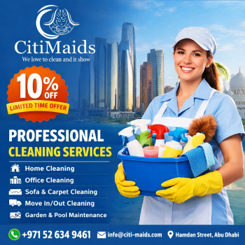 Professional Cleaning Services Abu Dhabi – Trusted & Affordable