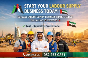 Labour Supply Business Trade License Available 