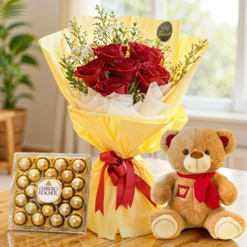 Buy Flowers, Chocolates, And Teddy Bears For Online Delivery