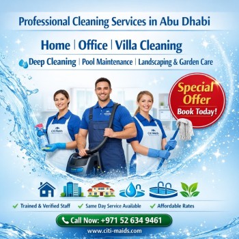 Professional Maid Services Abu Dhabi