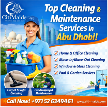 Office Cleaning Services Abu Dhabi- Commercial Cleaning Services 
