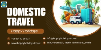 Explore India with Customized Domestic tours and travels Deals by Happy Holidays