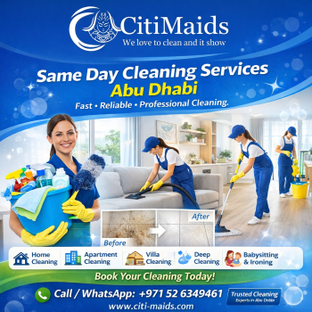 Cleaning Company in Abu Dhabi – Professional & Trusted Services