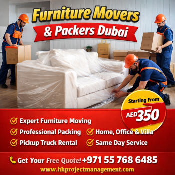 Furniture Movers Dubai – Safe & Professional Moving Services