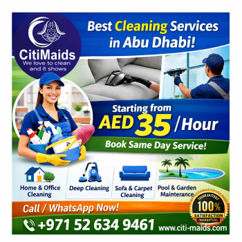 Best Cleaning Company in Abu Dhabi – Professional & Affordable Cleaning Services