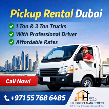 Pickup for Rental Dubai-Affordable Pickup Rental Services