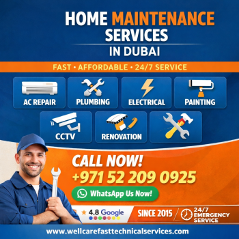Best Home Maintenance Services Dubai | 24/7 Repair & Maintenance Experts