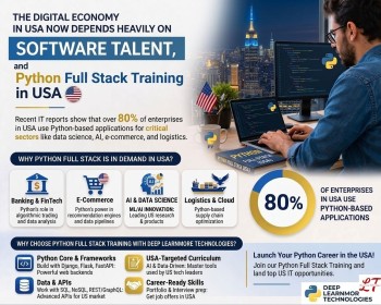 Become a Full Stack Developer with Python Training in USA!