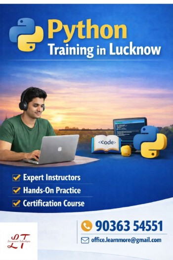 Python Training in Lucknow – Learnmore Technologies