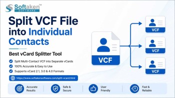 Convert One Big Contact File into Separate VCF Files Smoothly