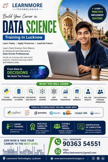 Data Science Training in Lucknow – Learnmore Technologies
