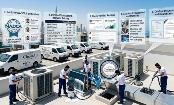 Professional AC Cleaning Services in Dubai - Clean Air Dubai