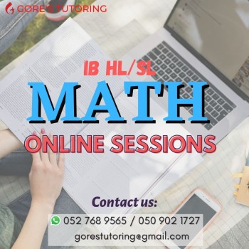 MATH4 IB math SL private lessons dubai offline maths classes JLT