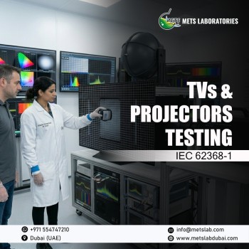 TVs and Projectors Testing – IEC 62368 Compliance Services