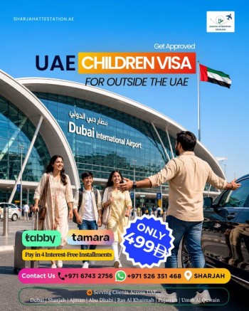 Children Visa for Outside UAE – Trusted Services in Sharjah