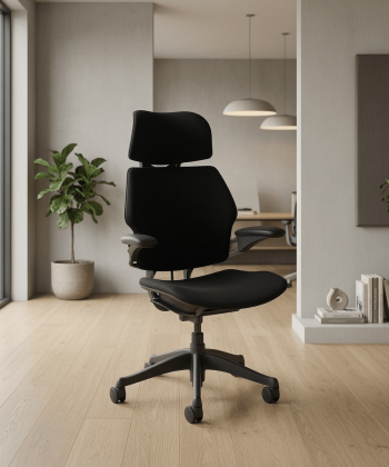 Humanscale Freedom Headrest Ergonomic Chair – Nylon Base