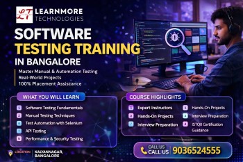 Software Testing Training in Bangalore | Learnmore Technologies