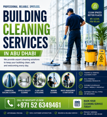 Residential Cleaning Services Abu Dhabi