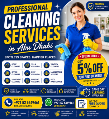 Part Time Maid Services Abu Dhabi