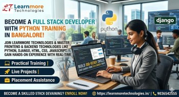 Become a Full Stack Developer with Python Training in Bangalore!