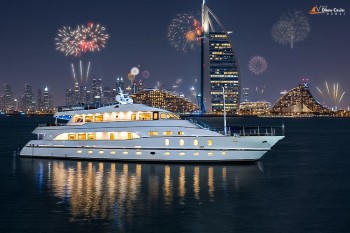 Discover the Charm of a New Year Yacht Party with Burj Al Arab Fireworks
