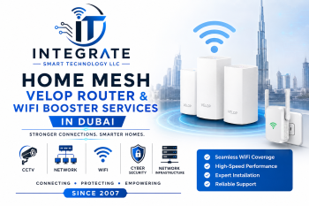 HOME MESH VELOP ROUTER & WIFI BOOSTER SERVICES IN DUBAI