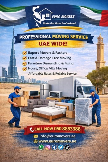 Movers in Dubai – Call Now 508853386