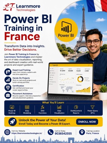 Unlock the Power of Data with Power BI Training in France