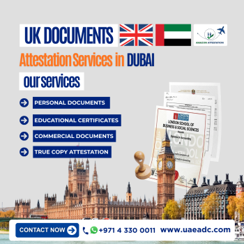 Looking for UK certificate attestation in Dubai? Contact us today!