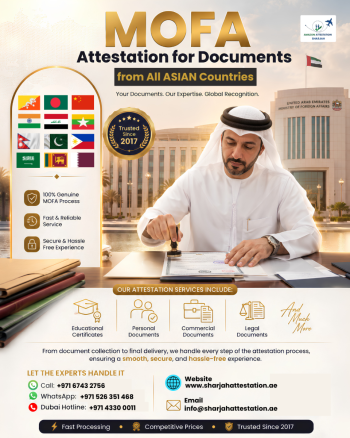 Fast & Reliable UAE MOFA Attestation Services for All Asian Countries