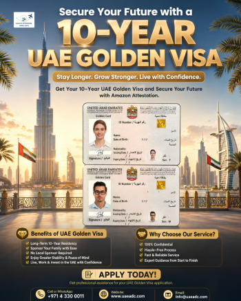 Fast & Trust UAE Golden Visa Service in Dubai