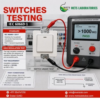 Switches Testing Switches Testing Laboratory