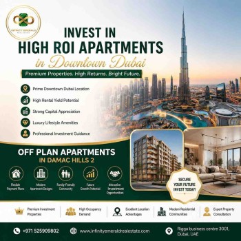 High ROI Apartment in Downtown Dubai | Infinity Emerald Real Estate