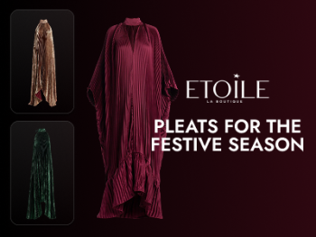 L’IDÉE Dresses: Graceful Pleats for Elegant Occasions
