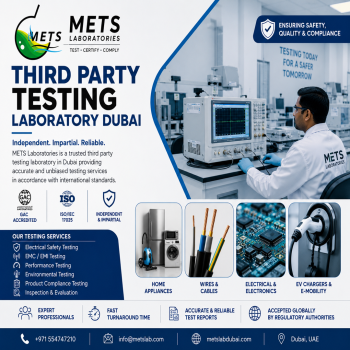 Third Party Testing Laboratory Dubai