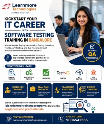 Software Testing Training in Bangalore | Learnmore Technologies