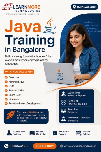 Java Training in Bangalore | Learnmore Technologies
