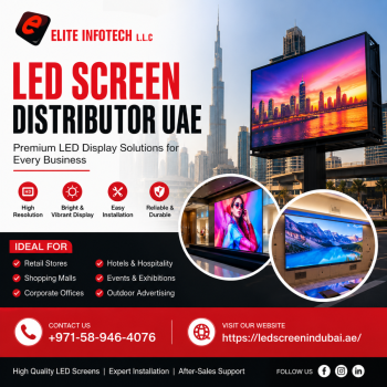 Who Is the Best LED Screen Distributor UAE Today?