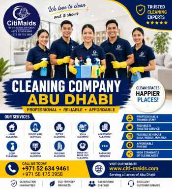Best Cleaning Company in Reem Island Abu Dhabi